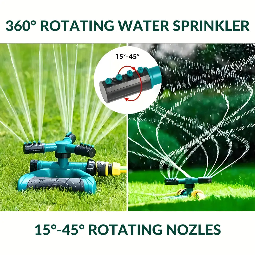 360° Rotating Adjustable Water Sprinkler