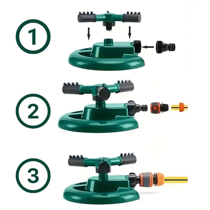 360° Rotating Adjustable Water Sprinkler