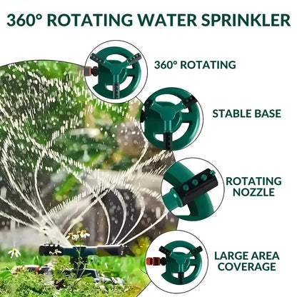 360° Rotating Adjustable Water Sprinkler