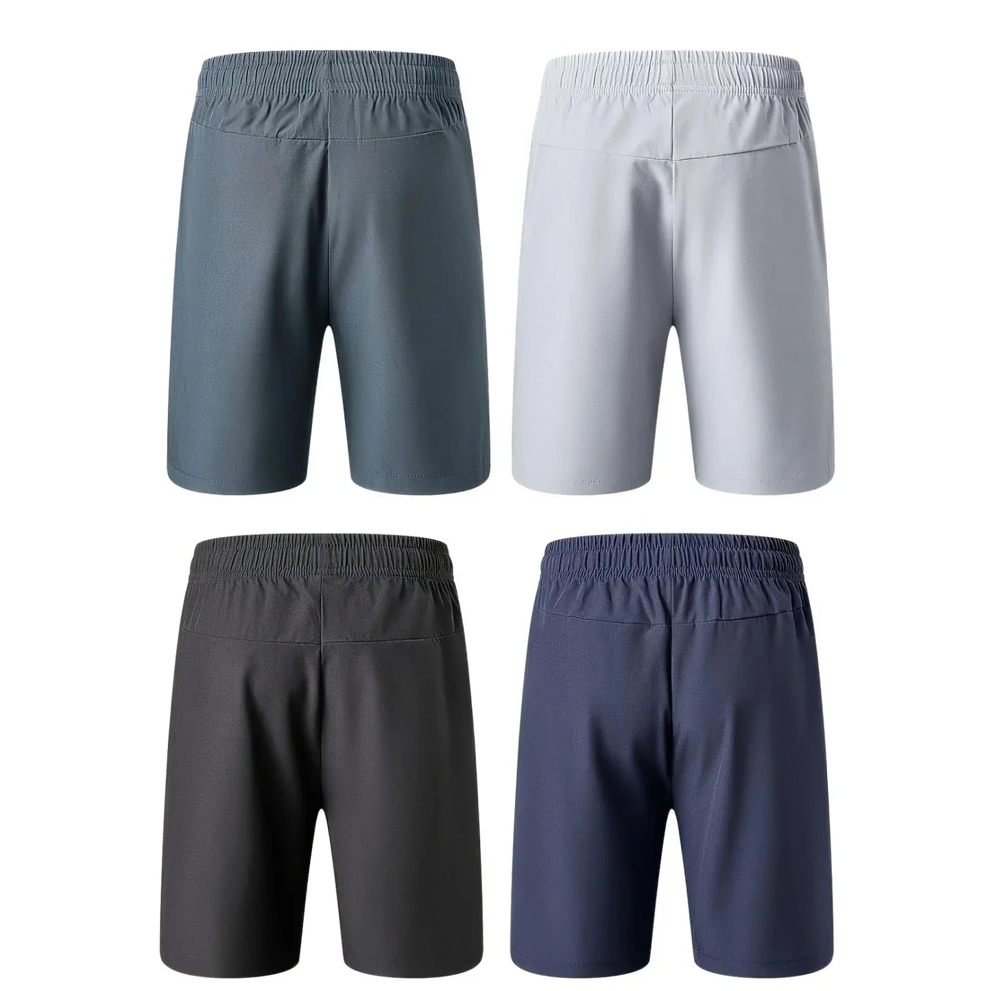 4 Pcs Combo Men's Stretchable Cotton Shorts for Summers 🌞👕