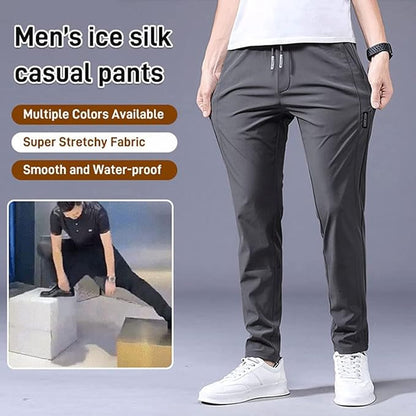 Combo of 2 Pcs Men's Regular Fit Lycra Track Pants (Pack of 2)